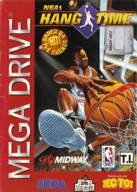 NBA Hang Time (Europe) box cover front